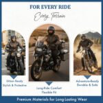 Motorcycle Riding Jeans/ Torina BlackForge Cargo Pants for Men - Image 7